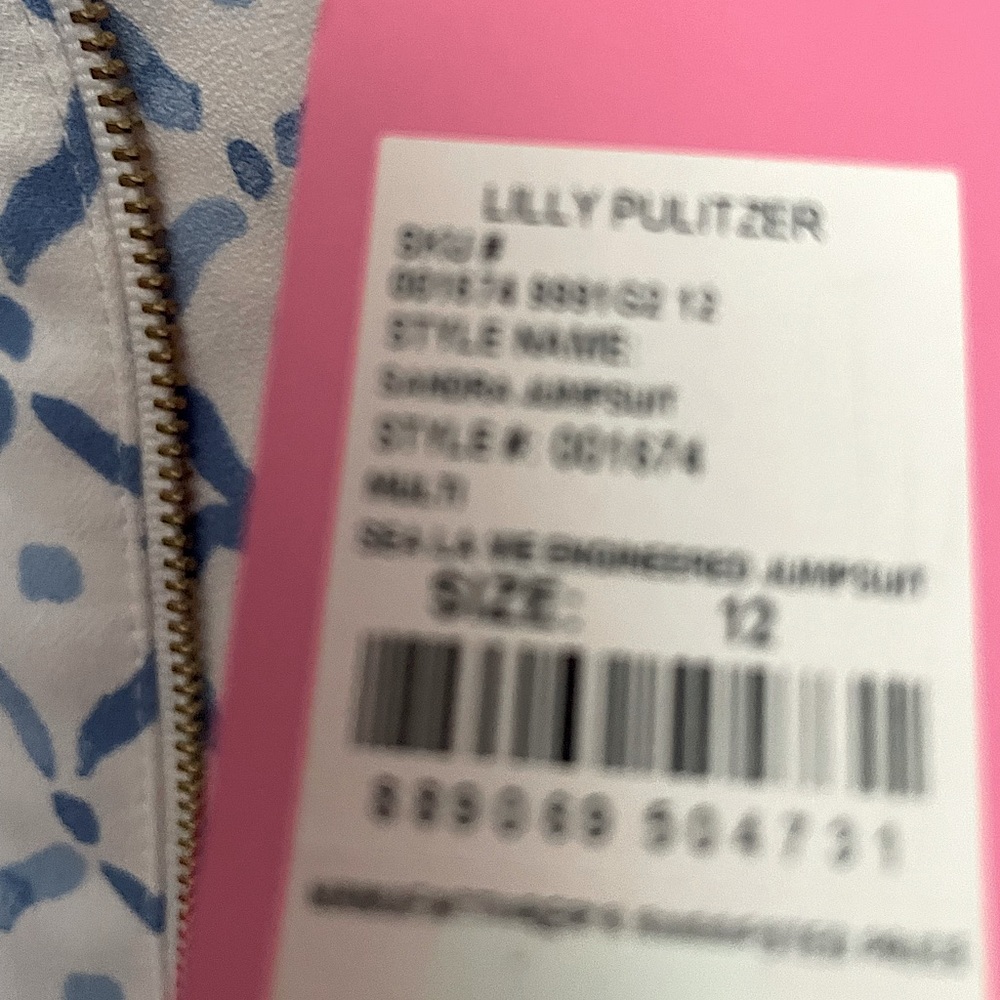 Lily Pulitzer new with tags summer one piece